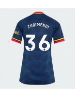 Arsenal Martin Zubimendi #36 Vieraspaita Naisten 2026-27 Lyhythihainen